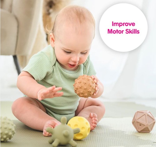 Sensory Mini Balls, Boho Chic