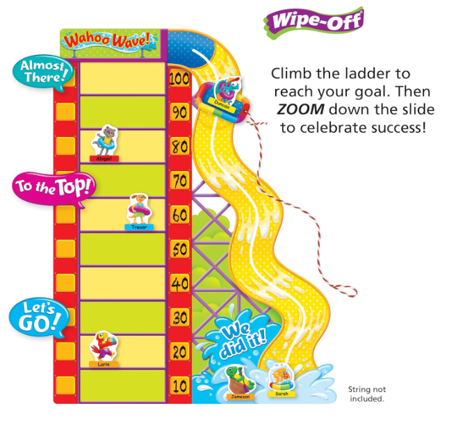 Playtime Pals Goal Setting Adventures Bulletin Board Set